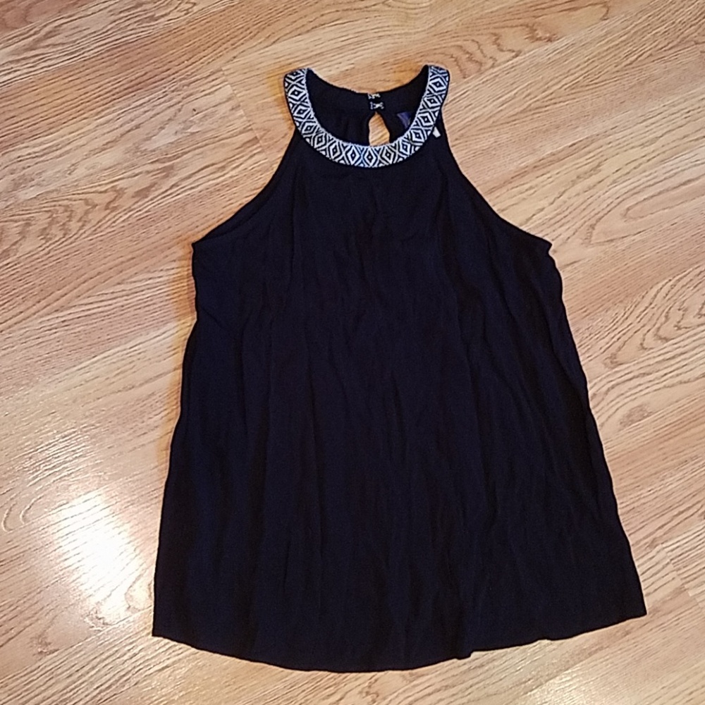 NWT: Francesca's High Neck Sleeveless Blouse